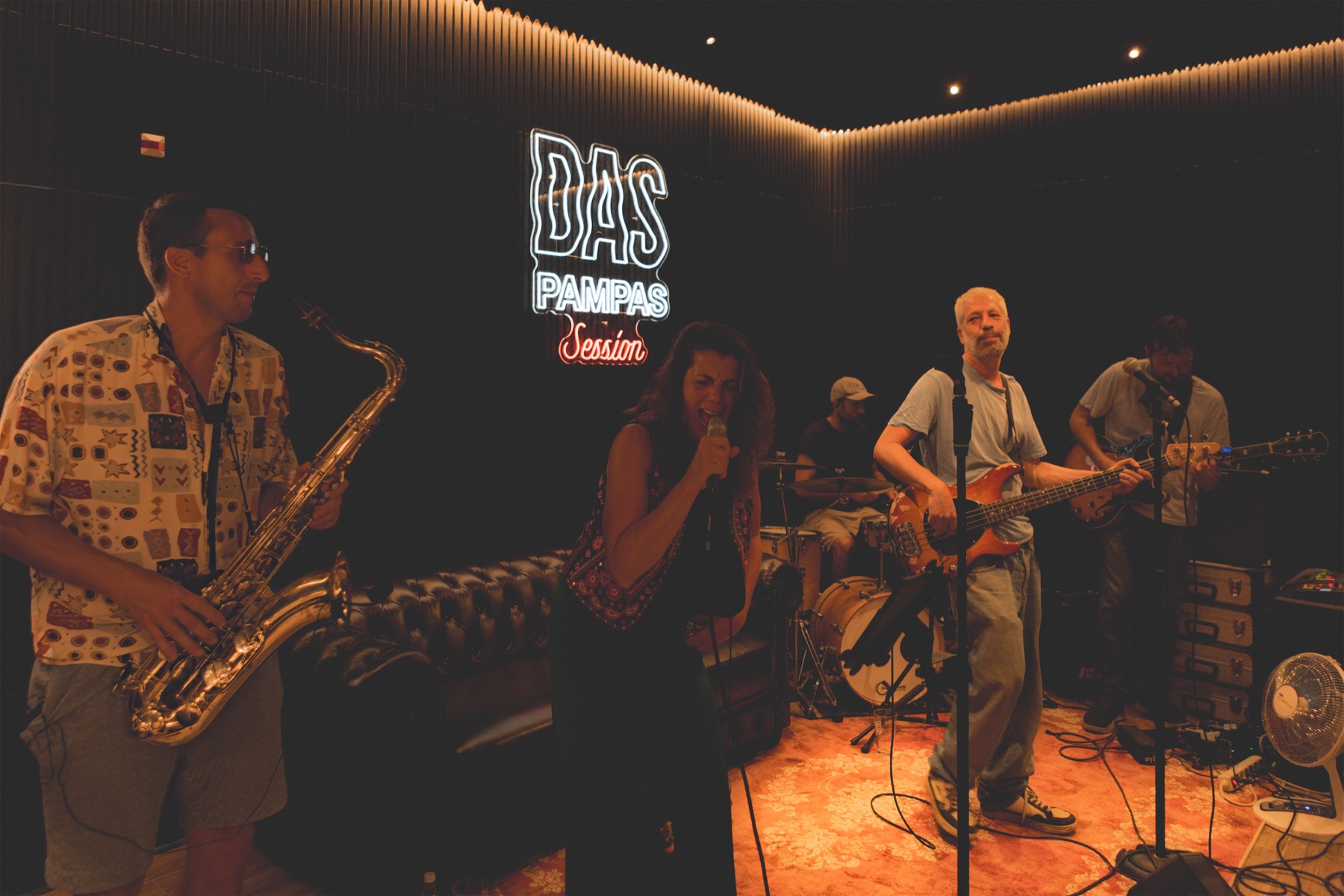 The Backpockets performing live