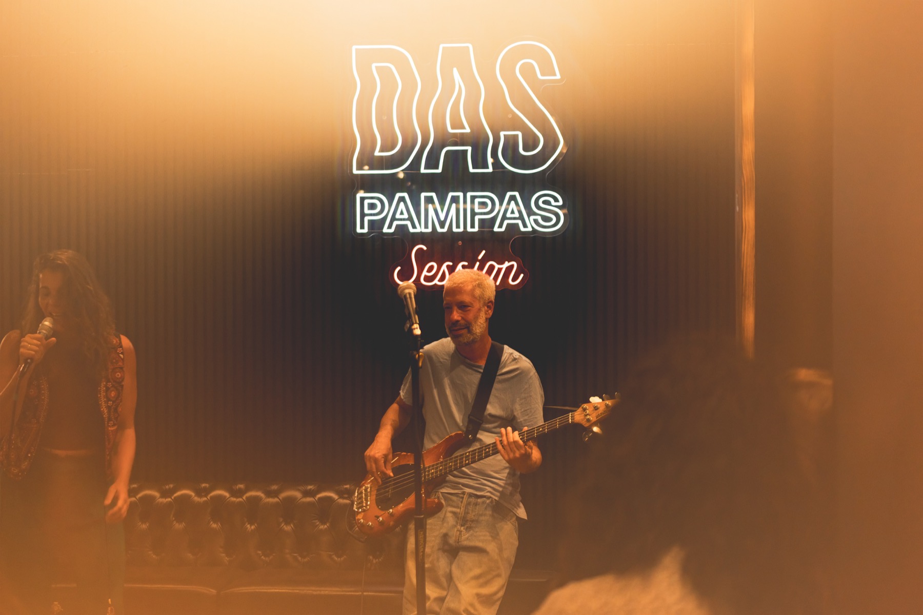 The Backpockets performing at Das Pampas